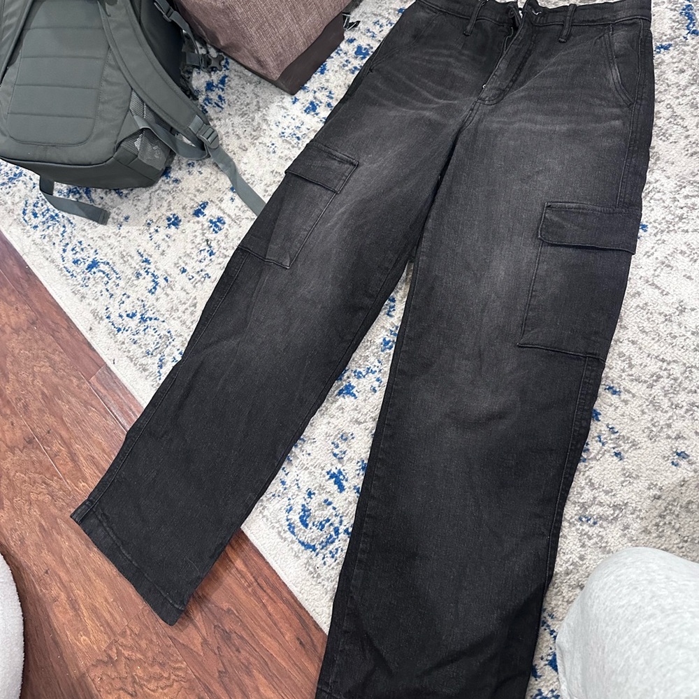 Jessica Simpson Black Wide Leg Jeans